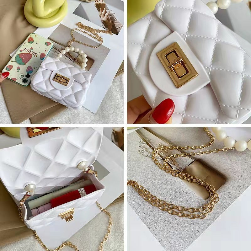 Bolso mini blanco