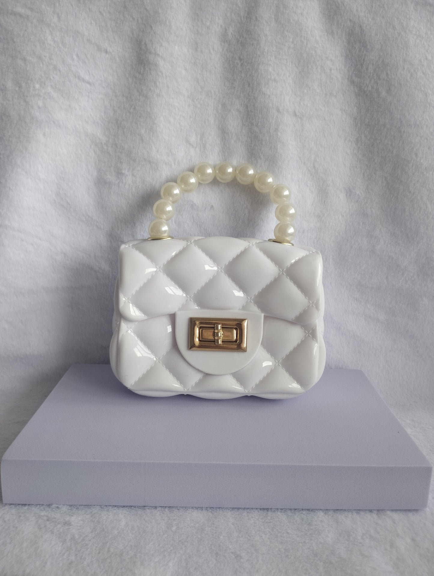 Bolso mini blanco